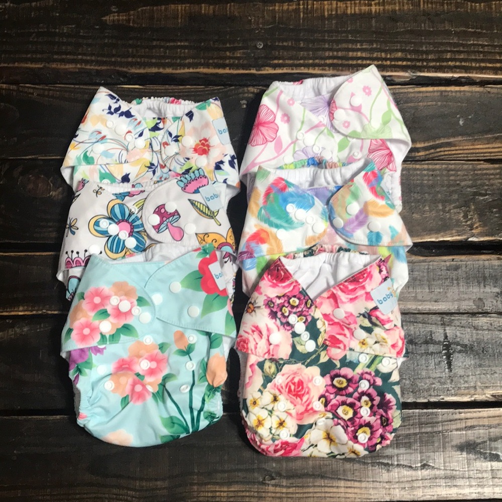 Babygoal Adjustable Cloth Diapers With Inserts